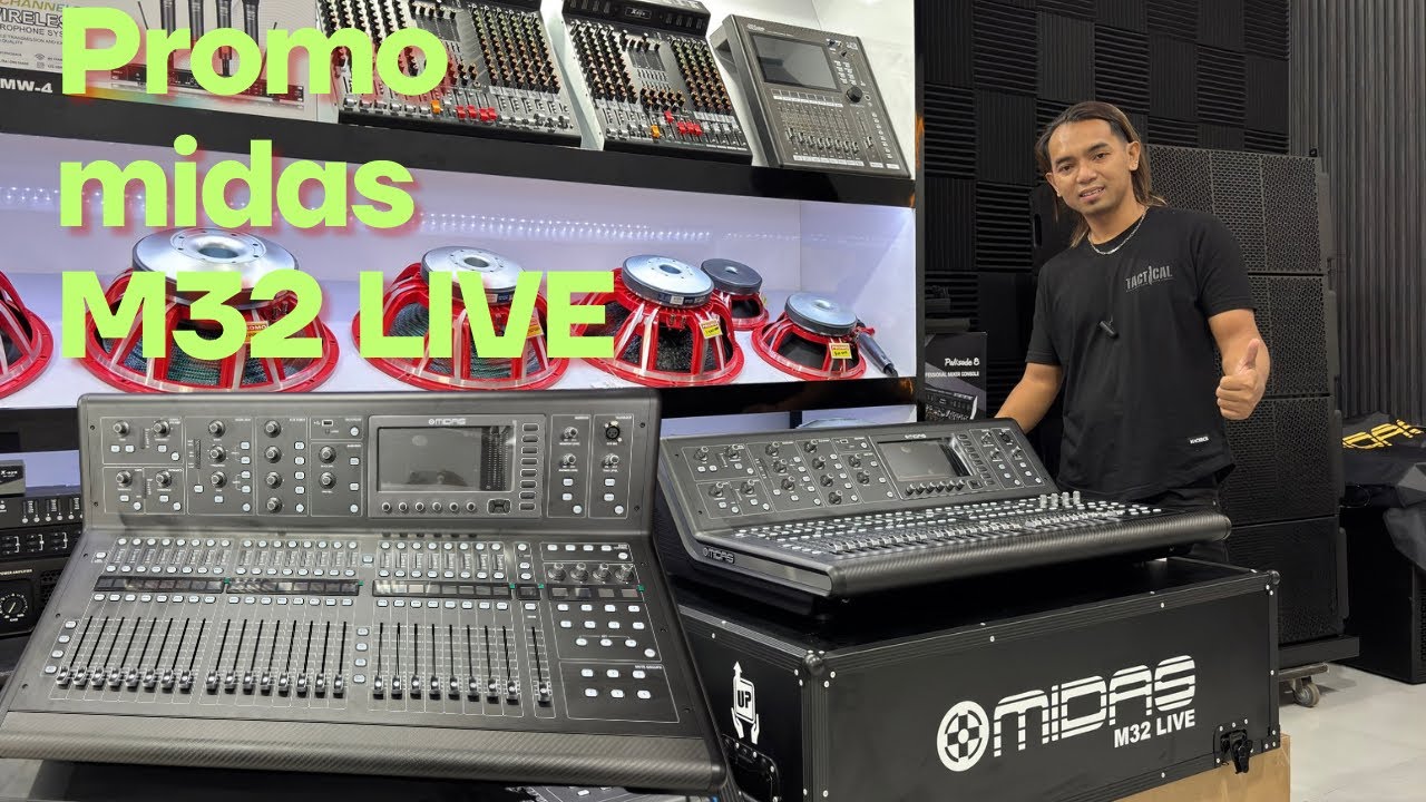 Promo midas M32 Live garansi resmi