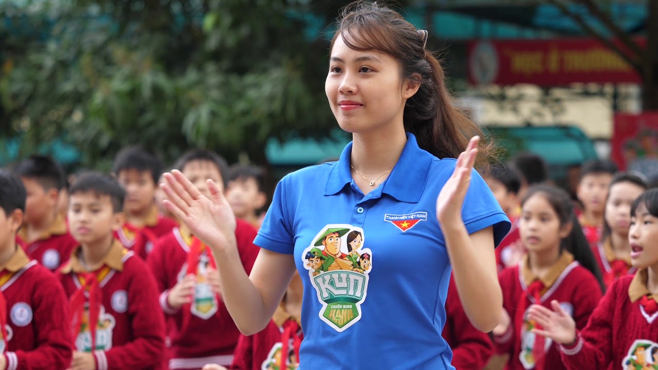 Trường Tiểu Học Lê Hồng Phong | Nhảy Flashmob Chiến Binh Xanh Bảo Vệ Môi Trường
