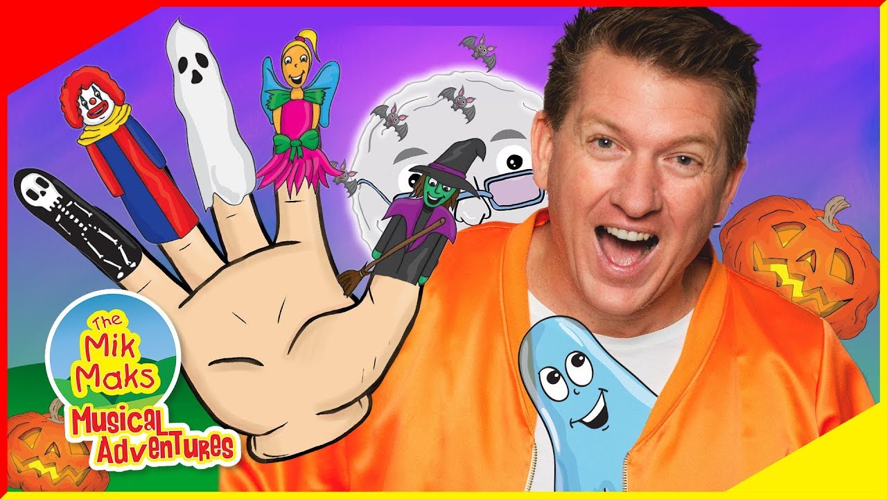 Halloween Finger Family | Fun Halloween Songs and Nursery Rhymes for Kids | The Mik Maks