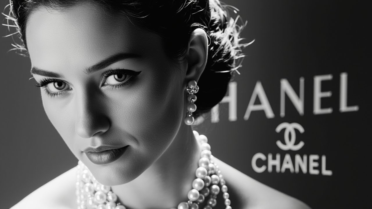 Chanel-Style Lounge Deep House | Black & White Paris Ambience |Velvet Shadows
