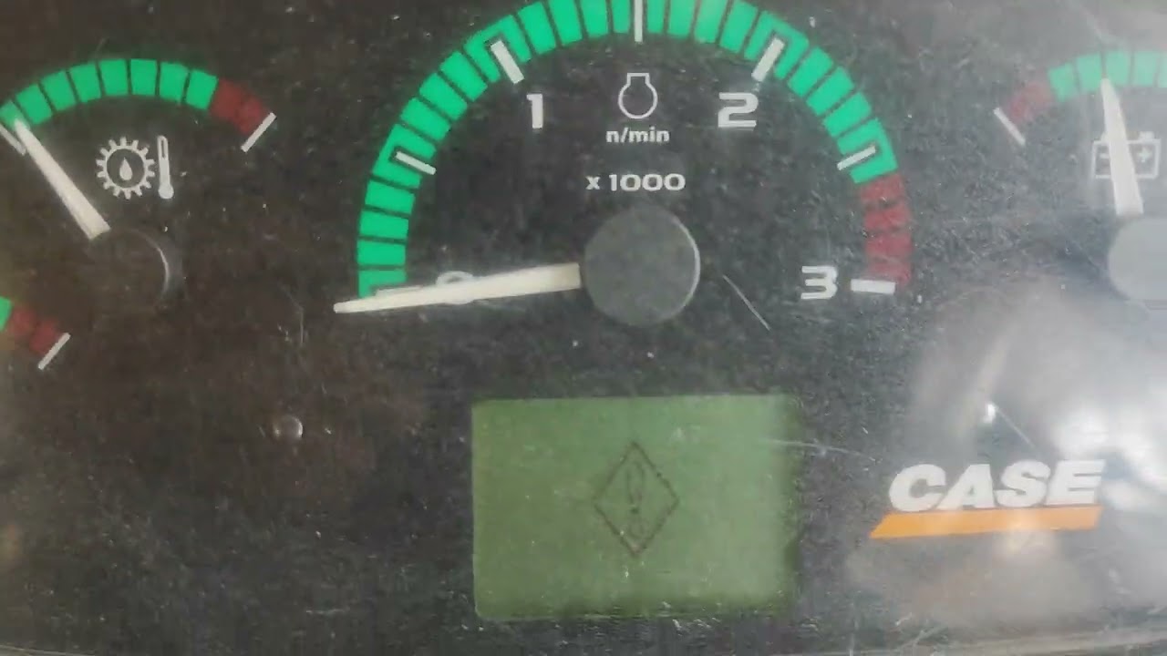 cómo ingresar en el tablero de un retrocargador CASE o New holland
