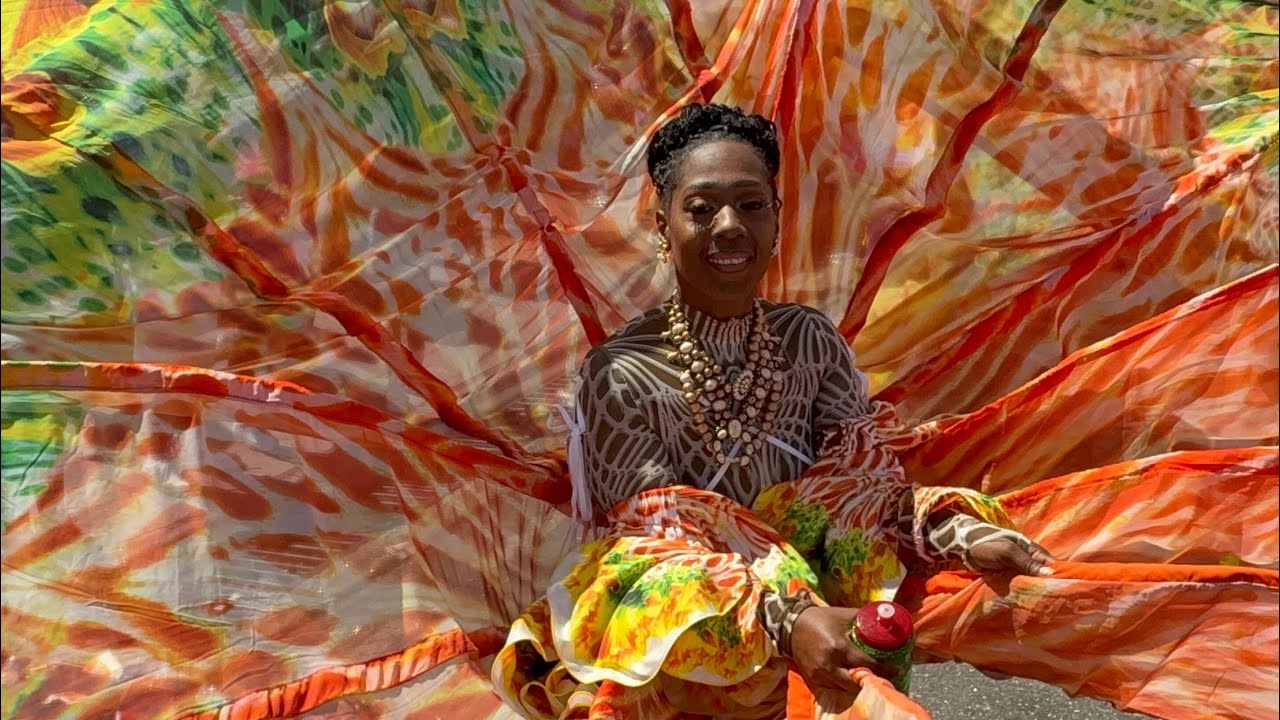 K2K Pollen Houses Carnival Tuesday 2026 on the stage in Port of Spain Trinidad