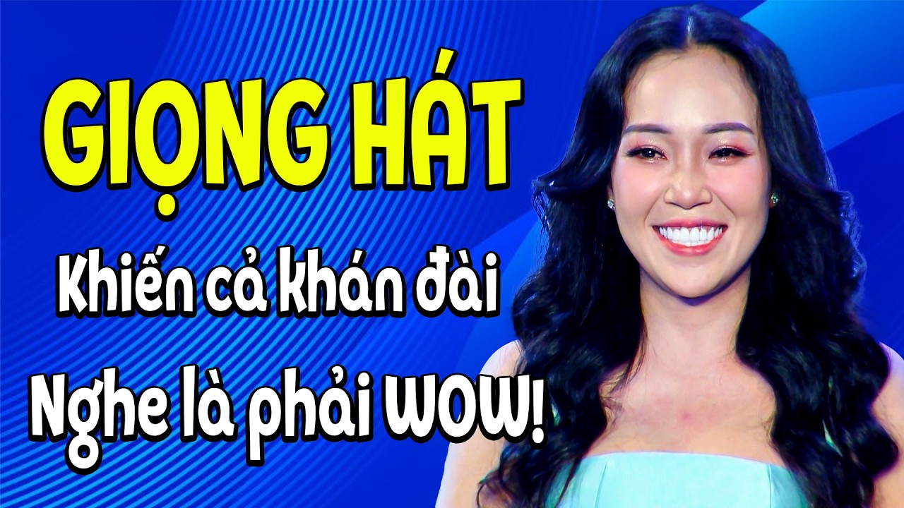 Thí sinh có giọng hát THIÊN PHÚ khiến cả khán đài nghe là phải WOW | SONG CA GIẤU MẶT