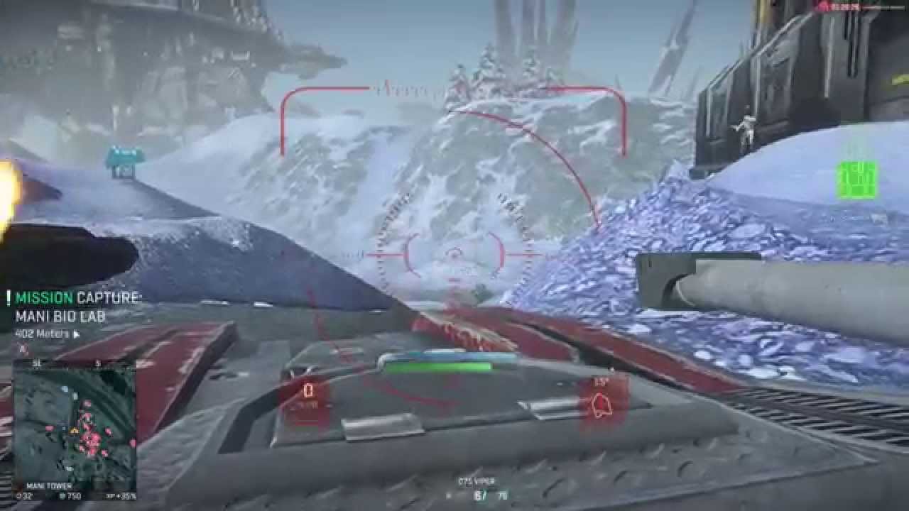 PlanetSide 2 Playstation 4 beta - My First Time Playing