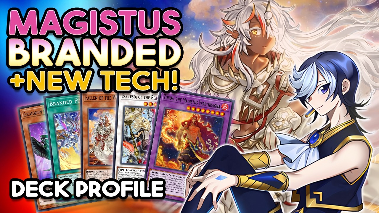 This Branded Tech Breaks the Deck | Magistus Branded Deck Profile 2026 | Competitive Yu-Gi-Oh Build