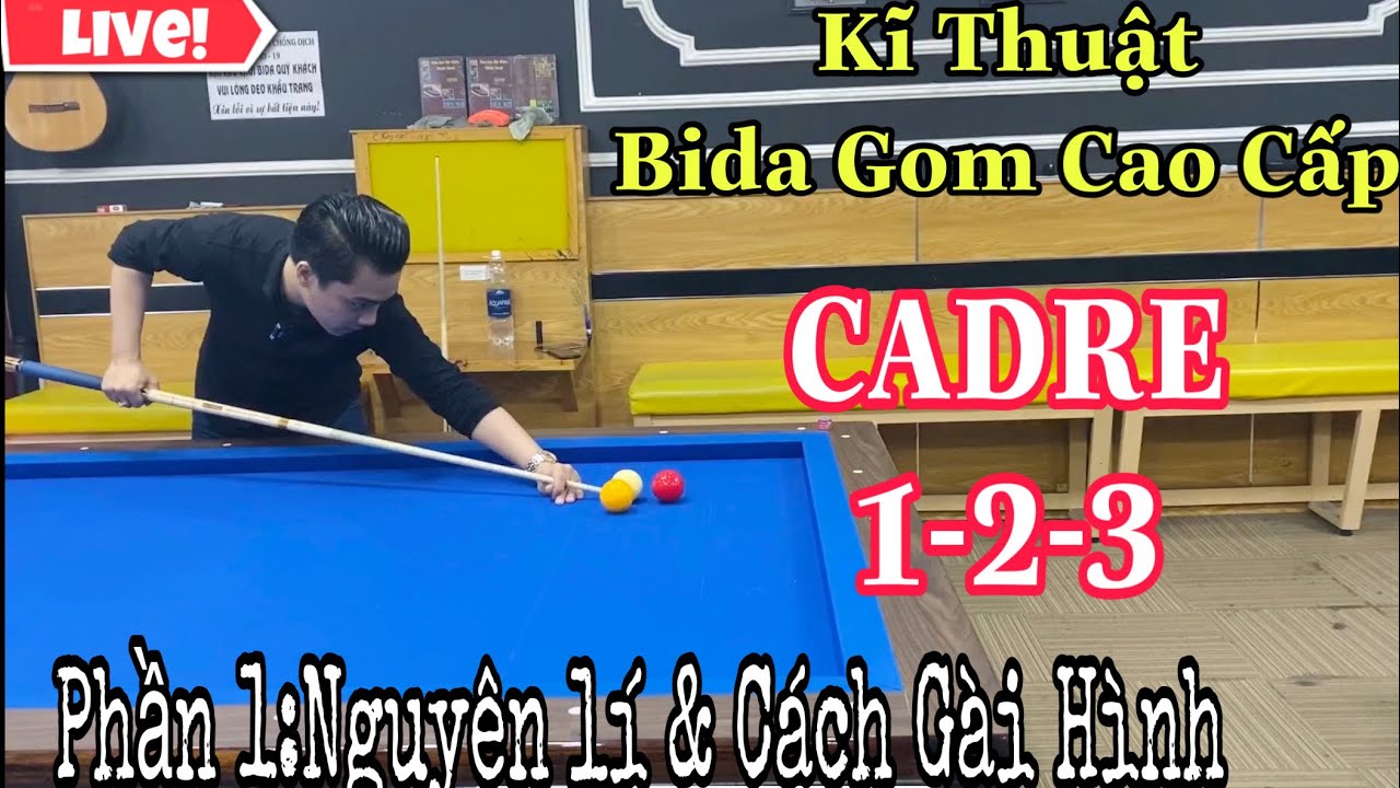Thịnh Kent- Kĩ Thuật đánh mắt kiếng CADRE 1-2-3 ghi nhiều điểm-PHẦN 1