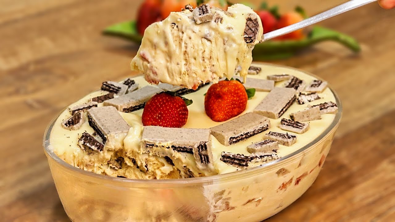 VOCÊ NÃO VAI ACREDITAR NA FACILIDADE DESSA SOBREMESA | SIMPLES E DELICIOSA | Gabriel Freitas