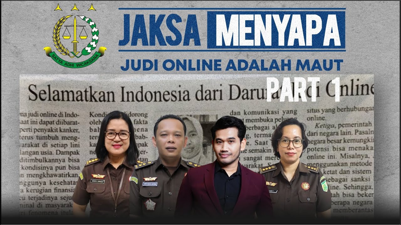 JAKSA MENYAPA | JUDI ONLINE ADALAH MAUT | KEJATI SUMATERA UTARA | PART 1