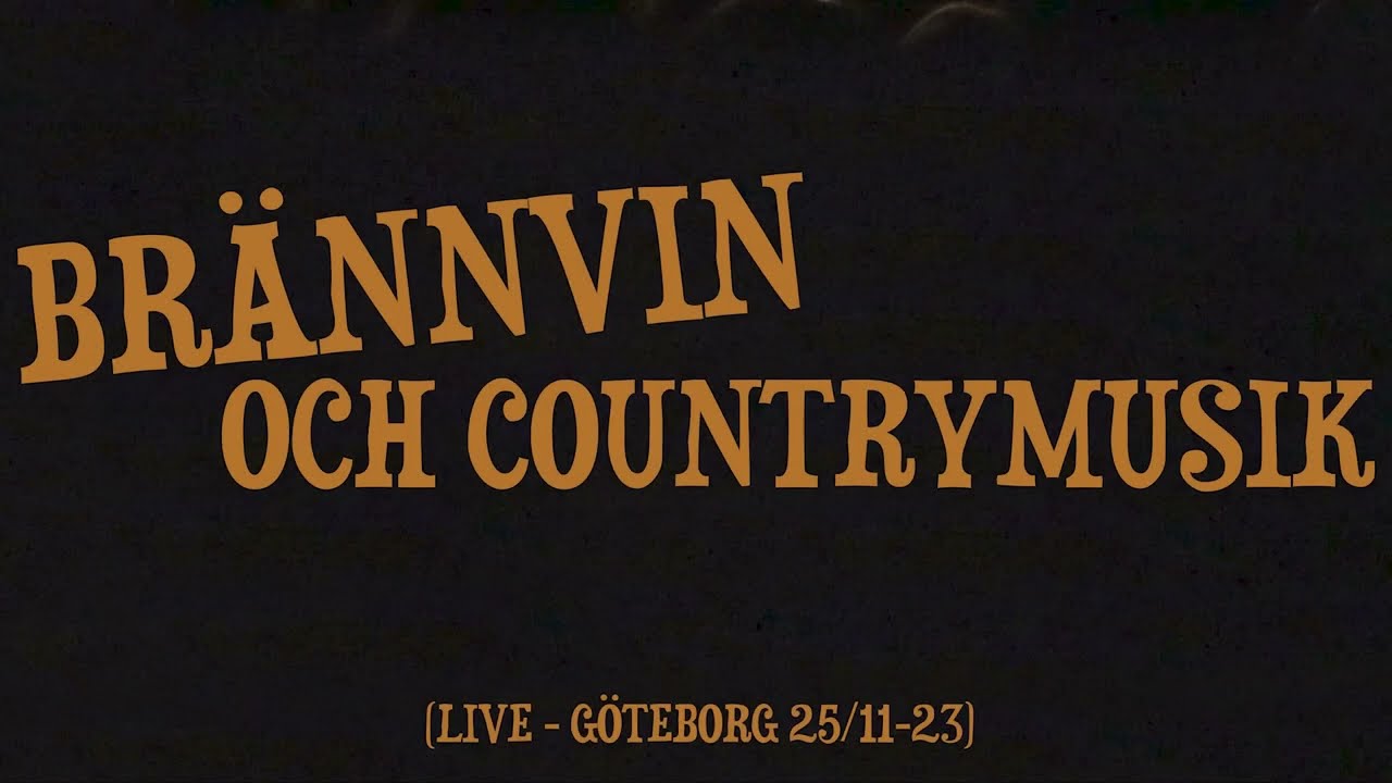 Billy Opel - Br&auml;nnvin och countrymusik