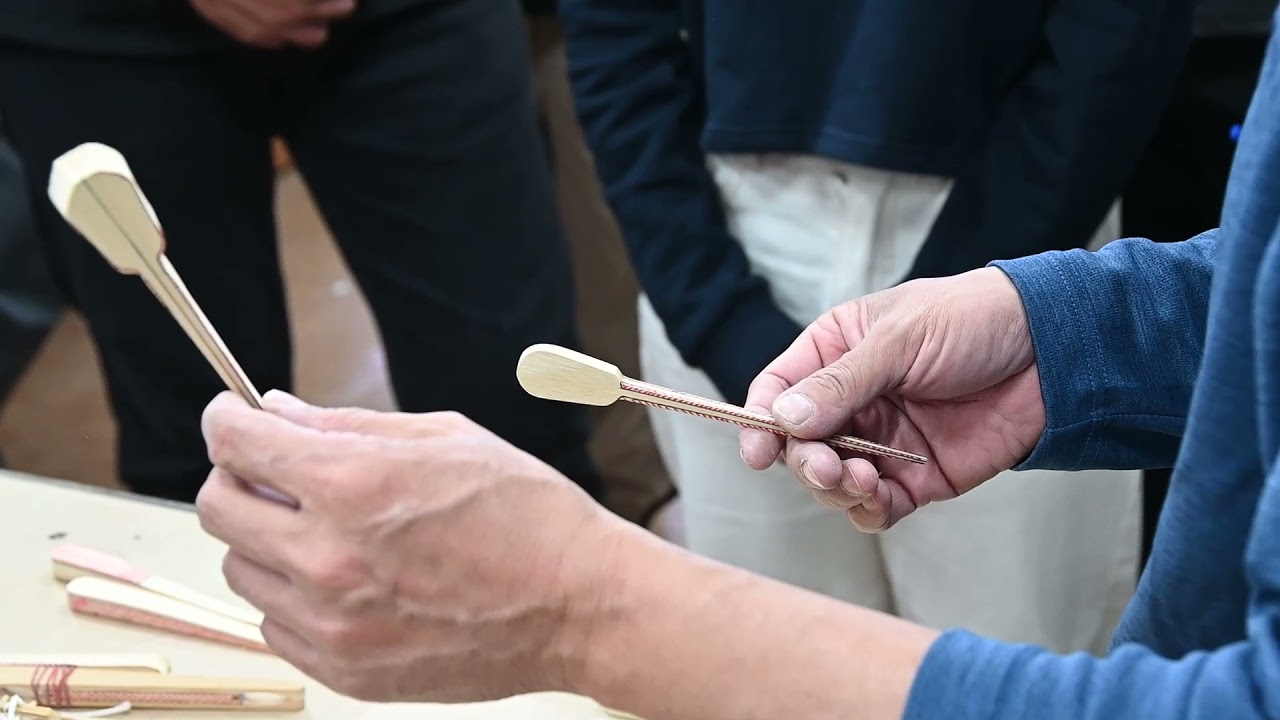 竹茶具製作-茶針//中正大學USR計畫/大同技術學院茶文化事業經營管理系執行