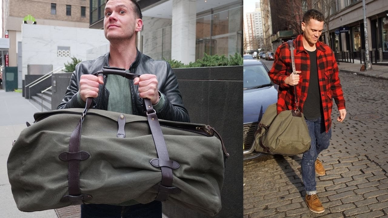 Я никогда не думала, что полюблю тебя, дорожная сумка Filson