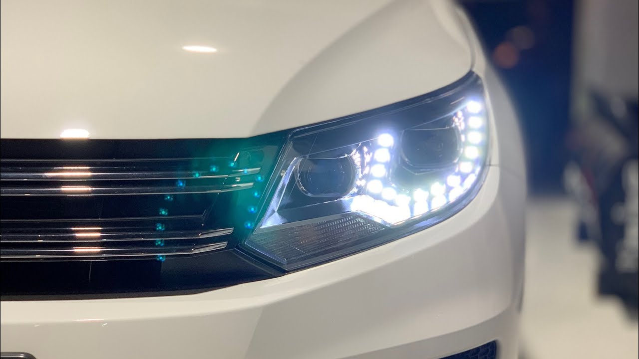 VW TIGUAN 2014 com farois Led e Xenon Winpower