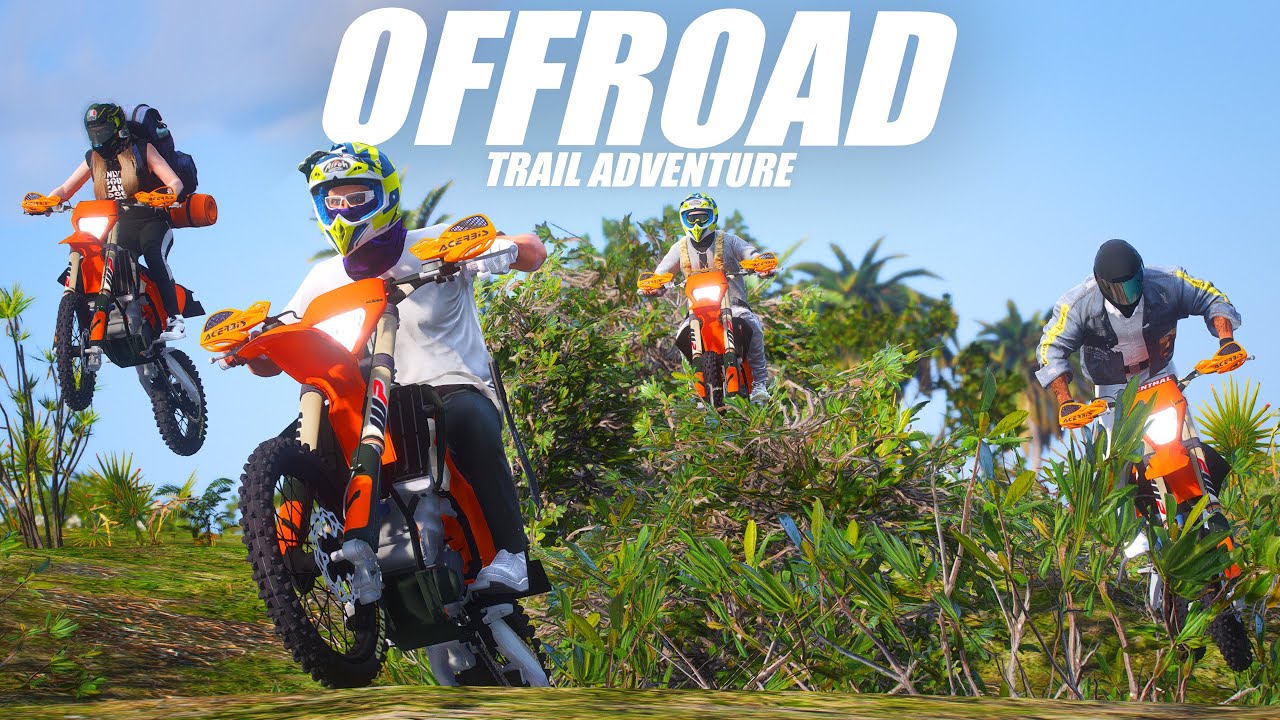OFFROAD TRAIL ADVENTURE, HARTA KARUN, PULAU YANG INDAH, KESURUPAN, TRACK TERJAL - GTA 5 ROLEPLAY
