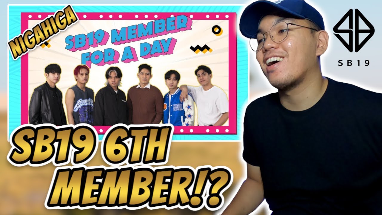 SUMASAYAW PALA TALAGA SI ROBI? │ REACTS to BECOMING AN SB19 MEMBER FOR A DAY with Robi D. │ NIGAHIGA