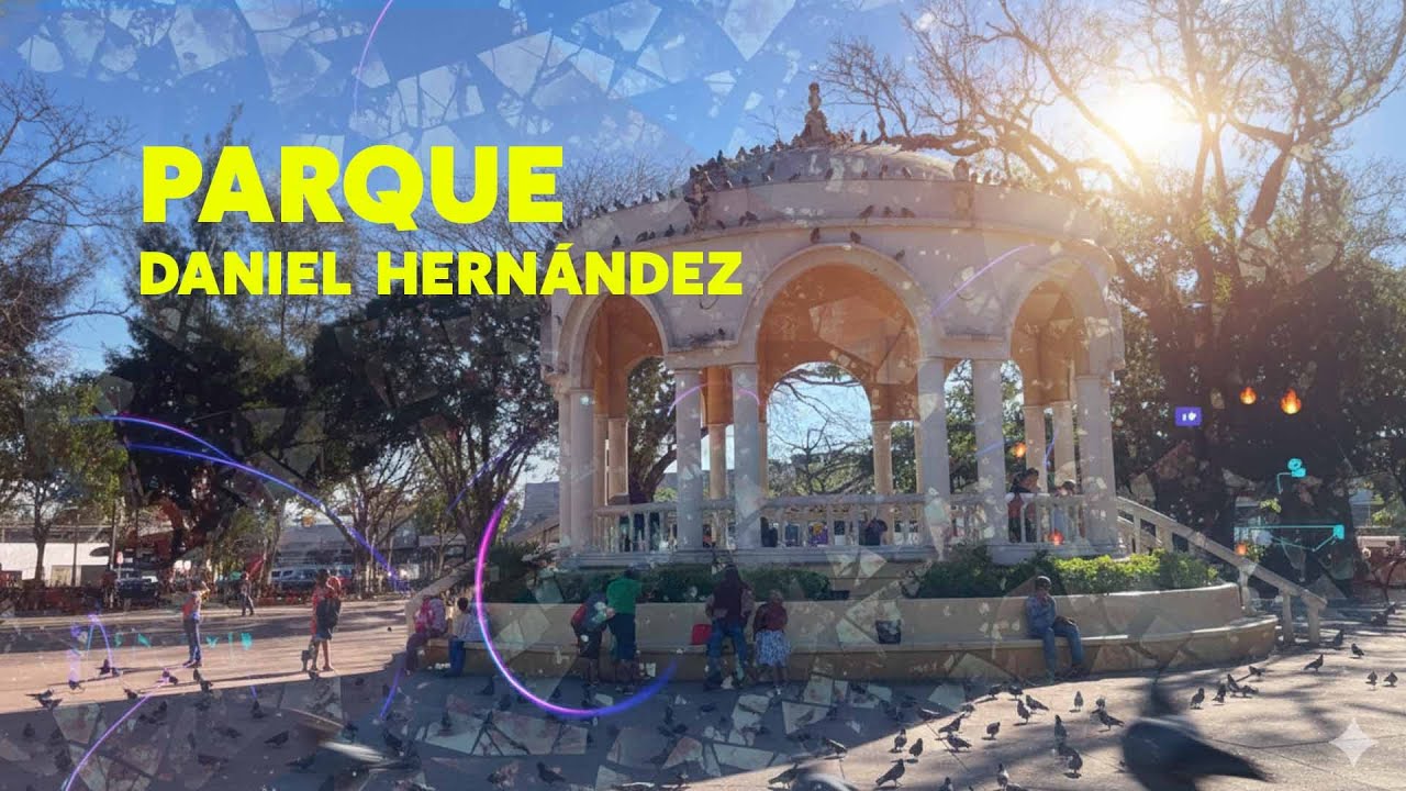 Parque Daniel Hernández 🌳 El corazón verde de Santa Tecla | Tour con drone