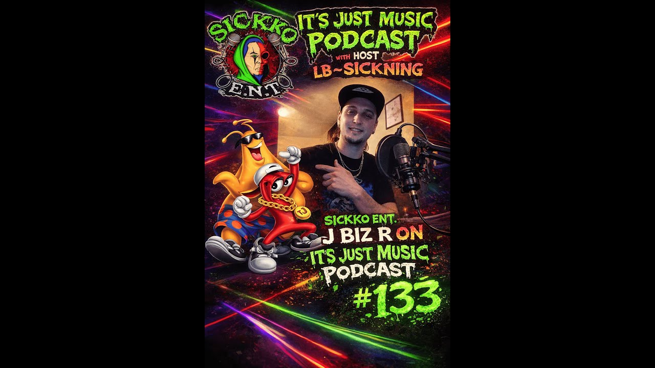 J Biz R on It’s Just Music Podcast with Host LB~Sickning 