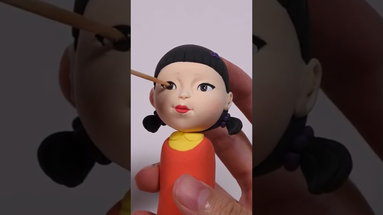 YOUNG-HEE Squid Game DIY pen 🔥 #squidgame #shorts #squidgame3