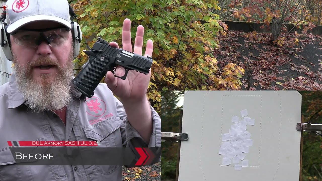 BUL Armory SAS II UL 3 25 Before and After DPM Systems Technologies
