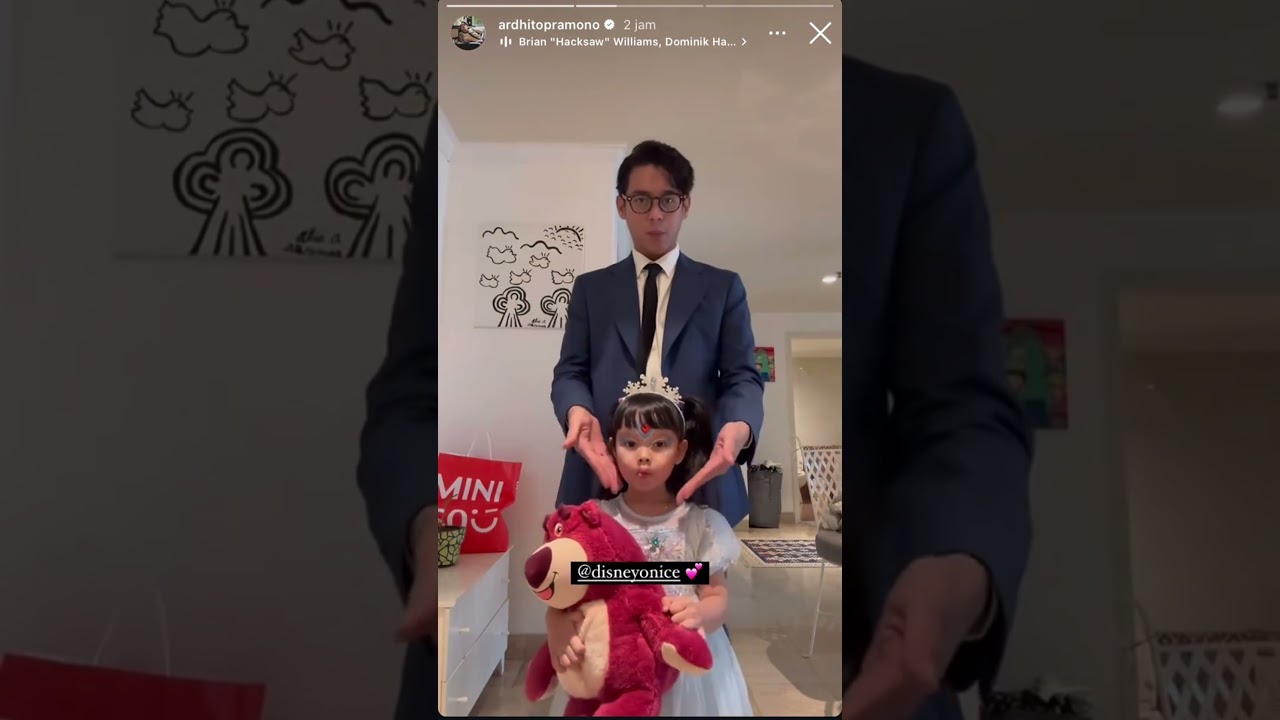 Terharu banget, Ardhito ingin anaknya mendapatkan cinta dan kasih sayang yang sepenuh hati