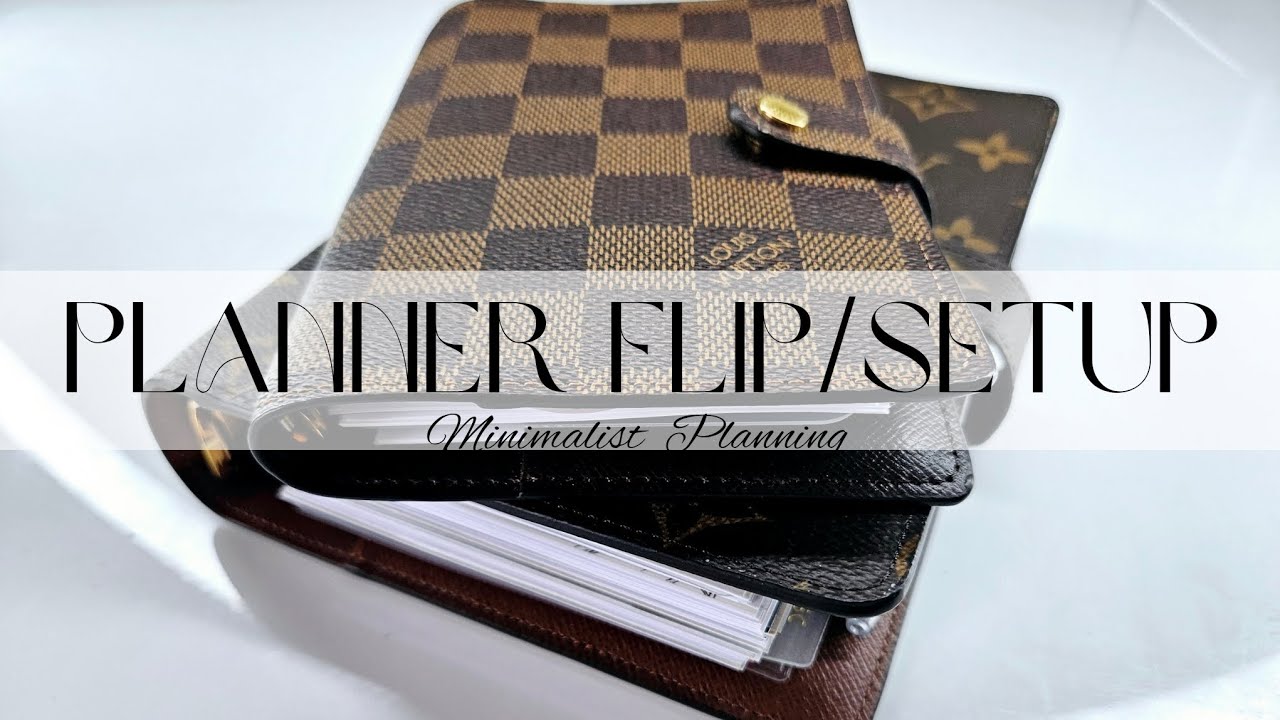 Planner Flip| Setup | Minimalist Planning