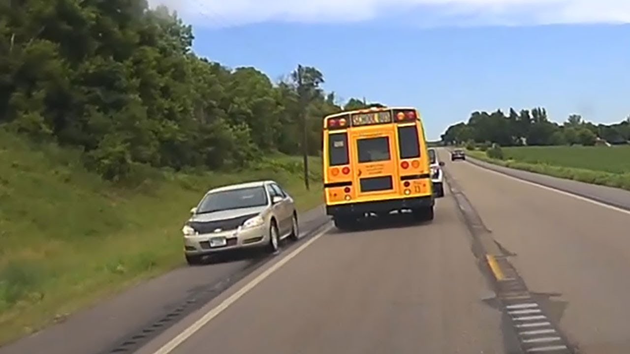 Runaway school bus stopped after apparent medical emergency