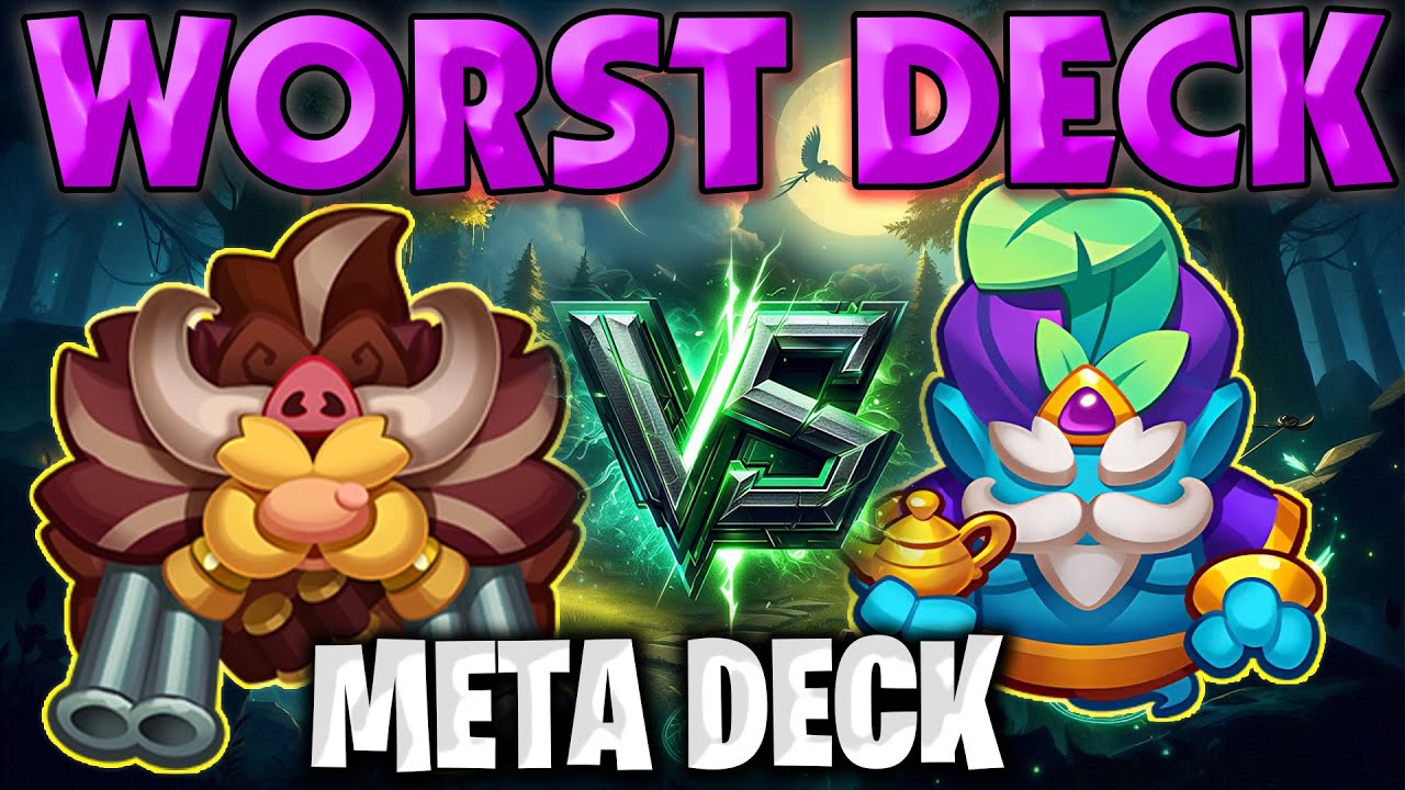 Worst Deck vs META Powerhouse - Hunter’s Struggle in Rush Royale