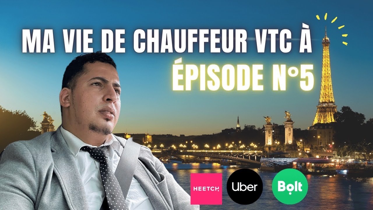 #ÉPISODE NUMÉRO 5: MA #JOURNÉE DE TRAVAIL EN TANT QUE #CHAUFFEUR #VTC.