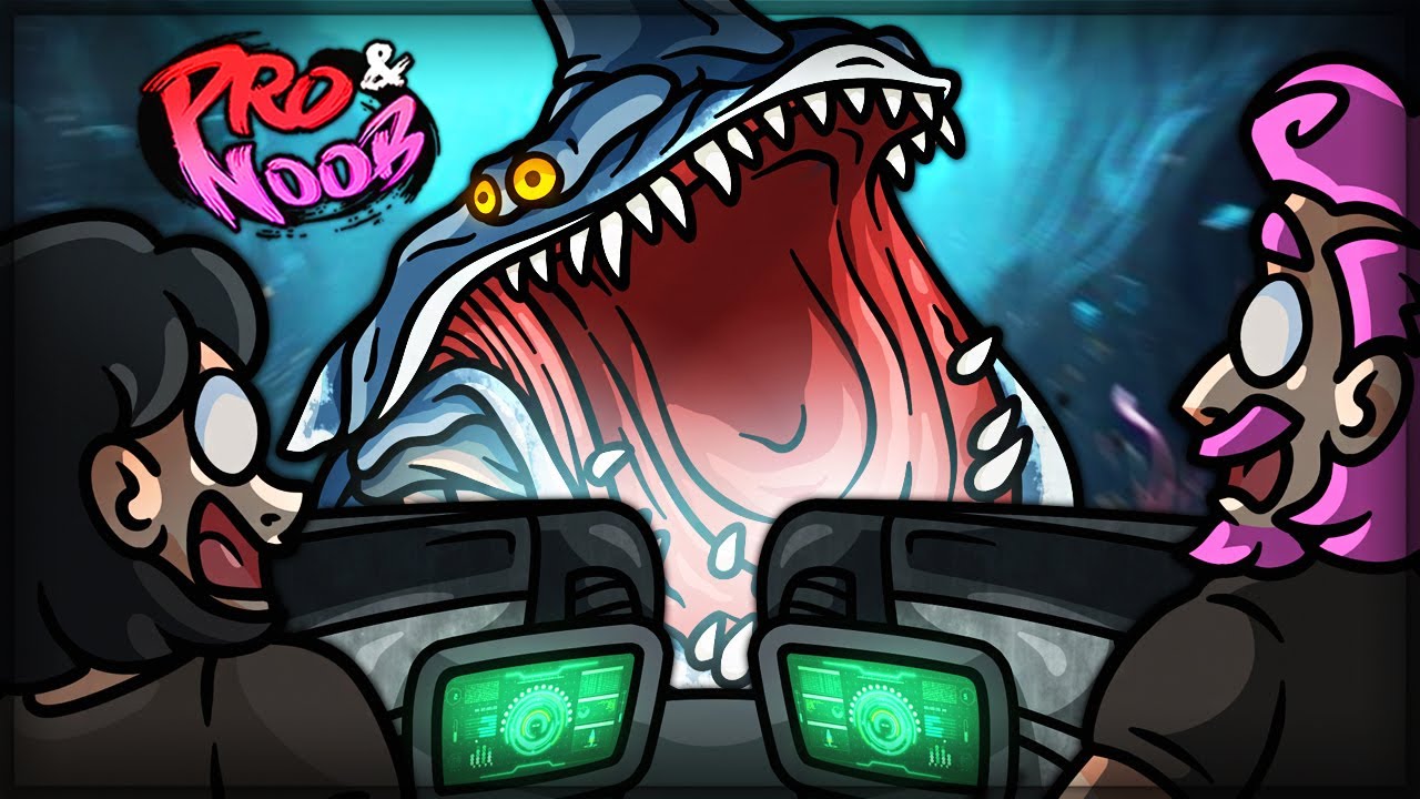 A SEAMOTH AND A DREAM - Pro and Noob VS Subnautica! (IT GETS SO MUCH WORSE)