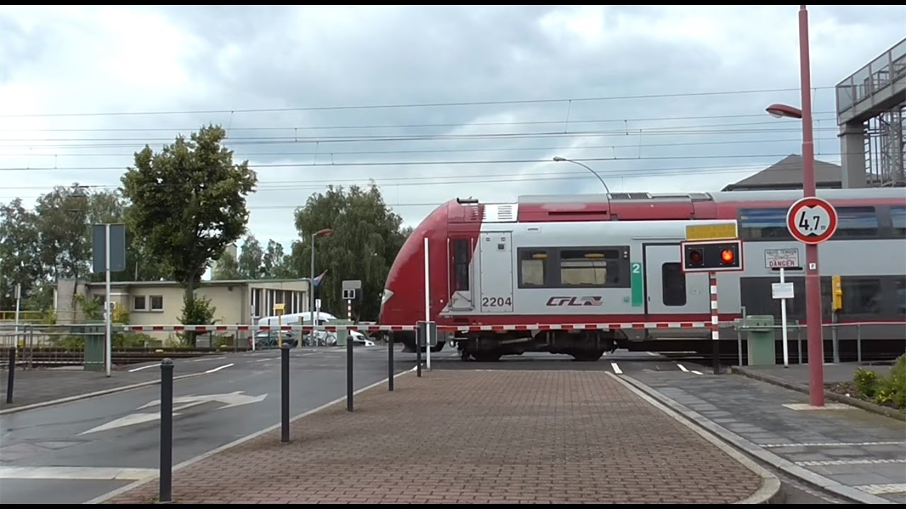 Eisebunnsbarrière Rodange/ Passage a Niveau/ Bahnübergang/ Spoorwegovergang/ Level Crossing