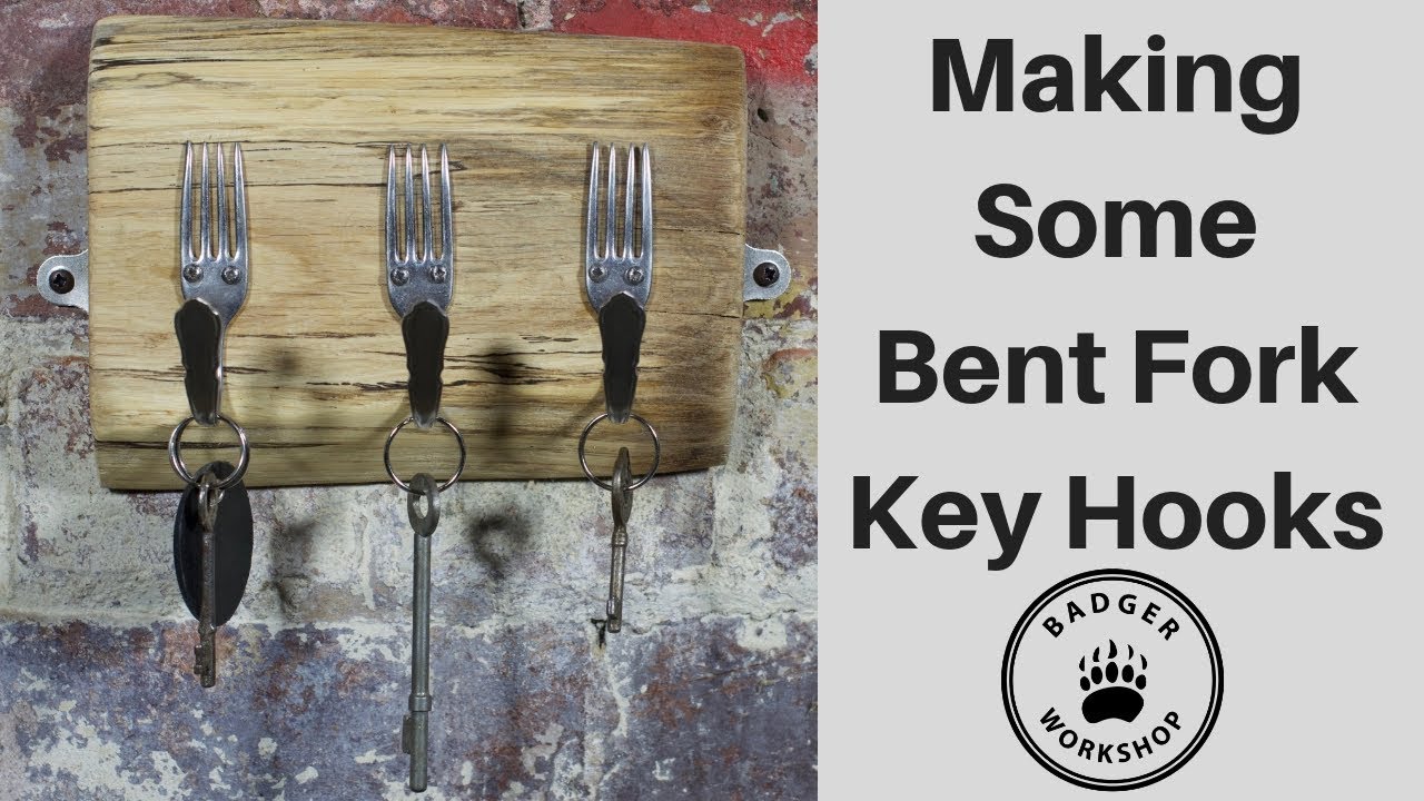 Bent Fork Key Hooks