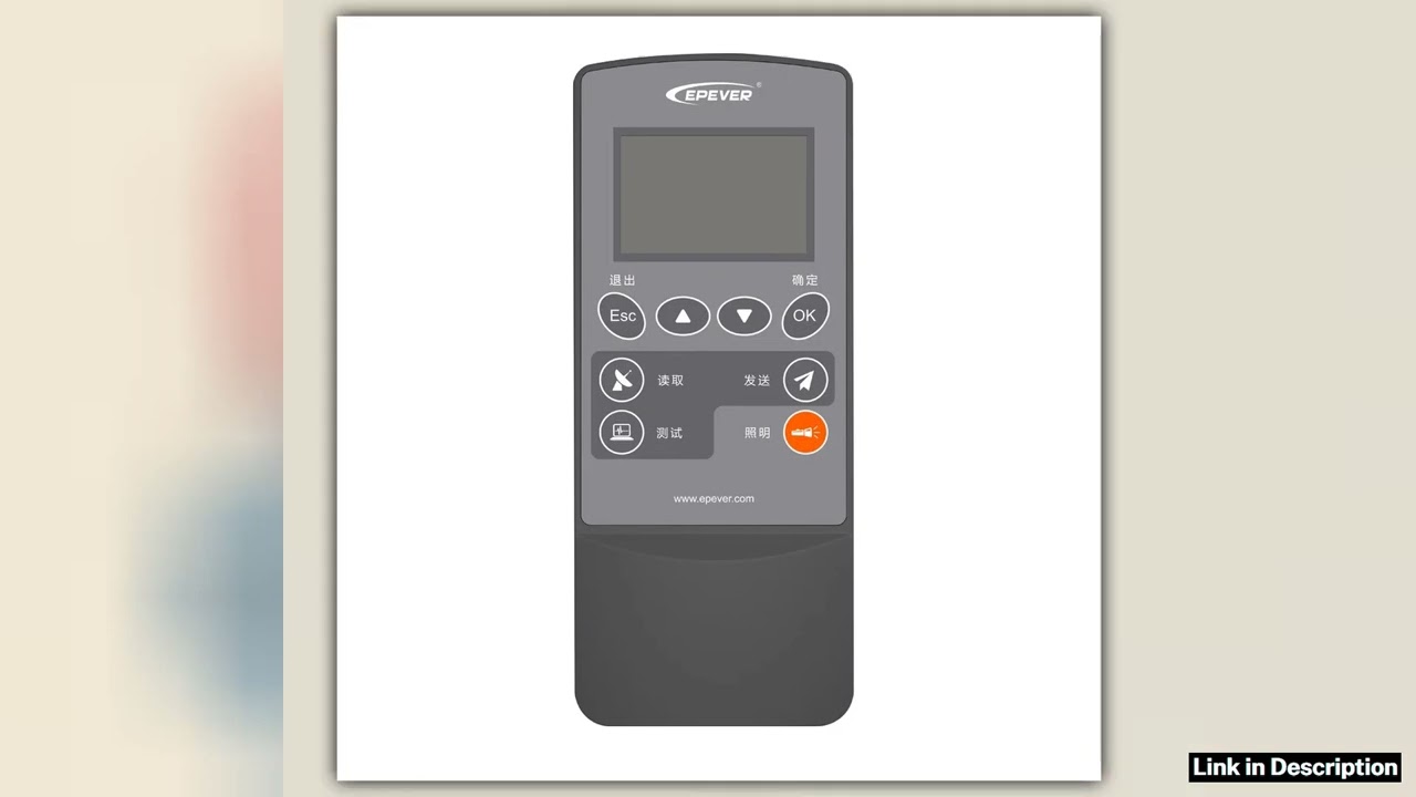 RC11 24G LCD Remote Controller Use For Epever Solar Street Light Controllers Program The Control