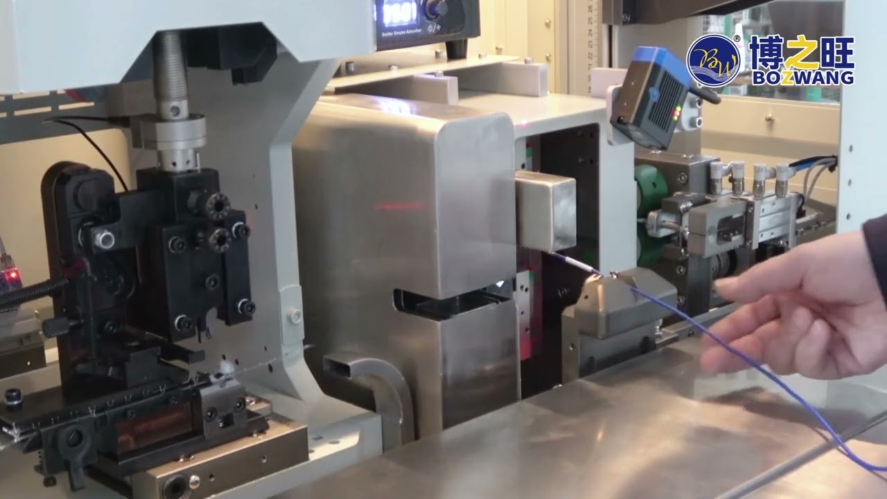 BZW-2T-FHS Wire Strippig and Number Tube Crimping Machine
