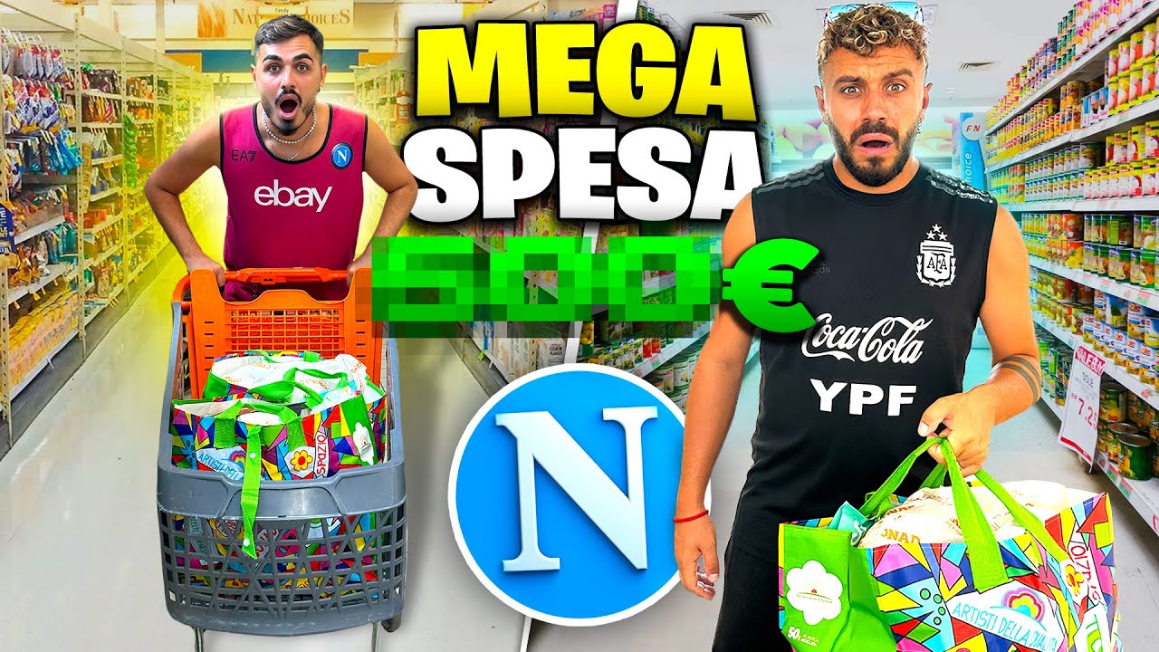 🤯 LA SPESA PIÙ COSTOSA della VILLA NAPOLI CREATORS!