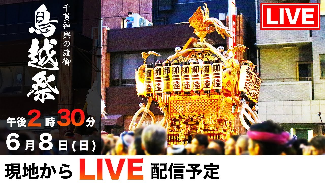 【LIVE配信 宮入り】千貫神輿の渡御 鳥越祭2025 令和7年｜蔵前・神輿が駆け抜ける熱狂の瞬間を生中継！