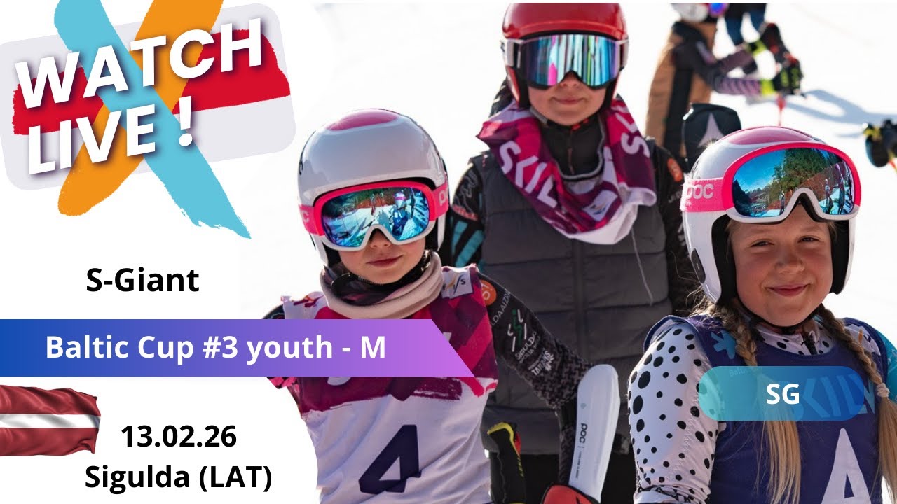 Alpine BALTIC Cup / Sigulda (LAT) - Super-G youth&M