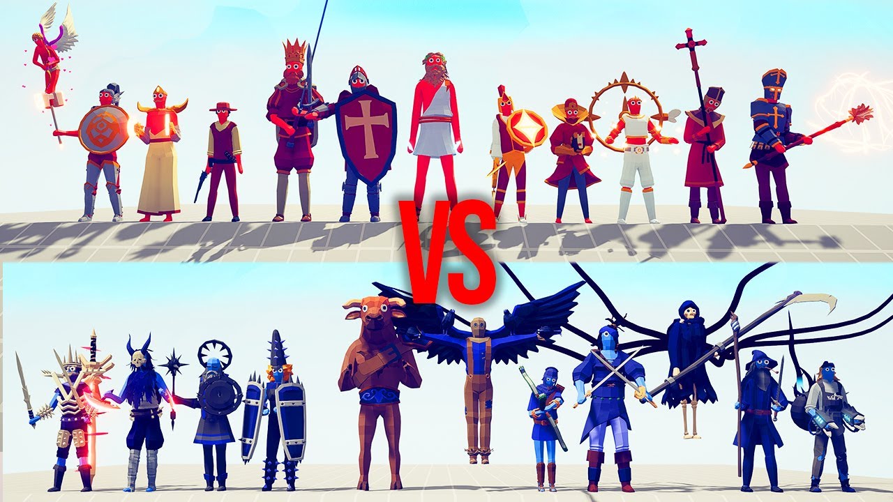 LIGHT vs DARK #23 | TABS - Totally Accurate Battle Simulator