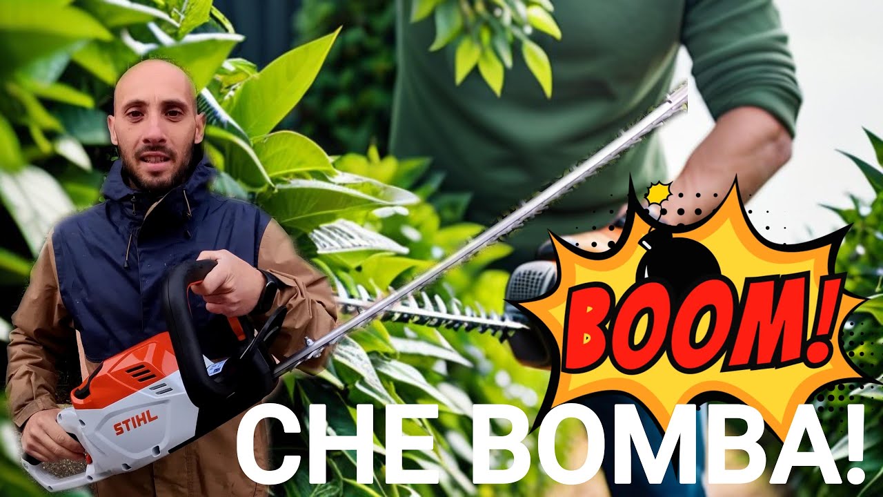 Recensione stihl hsa 60 POCO RUMORE E LEGGERO #tosasiepi #recensione