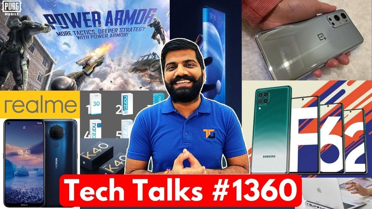 Tech Talks #1360 - PUBG India Patience, Realme 5G Phones, OnePlus 9 Pro, AirTel Vs Jio, Mi Mix 4