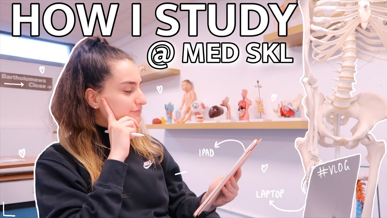 HOW I STUDY AT MEDICAL SCHOOL AS A SECOND YEAR MEDICAL STUDENT - Medical School Vlog (UK)