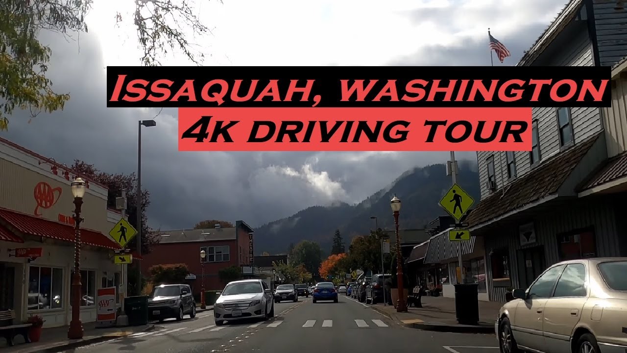Issaquah, Washington | 4k Driving Tour | Costco Headquarters