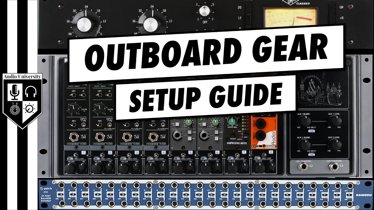How To Use Outboard Gear With A DAW | Patchbay Setup & Signal Flow