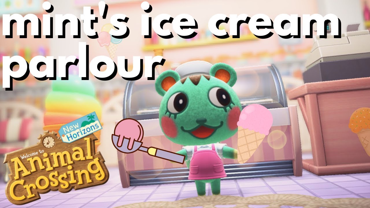 Mint's Ice Cream Parlour  🍨 Happy Home Paradise Speedbuild【あつ森】