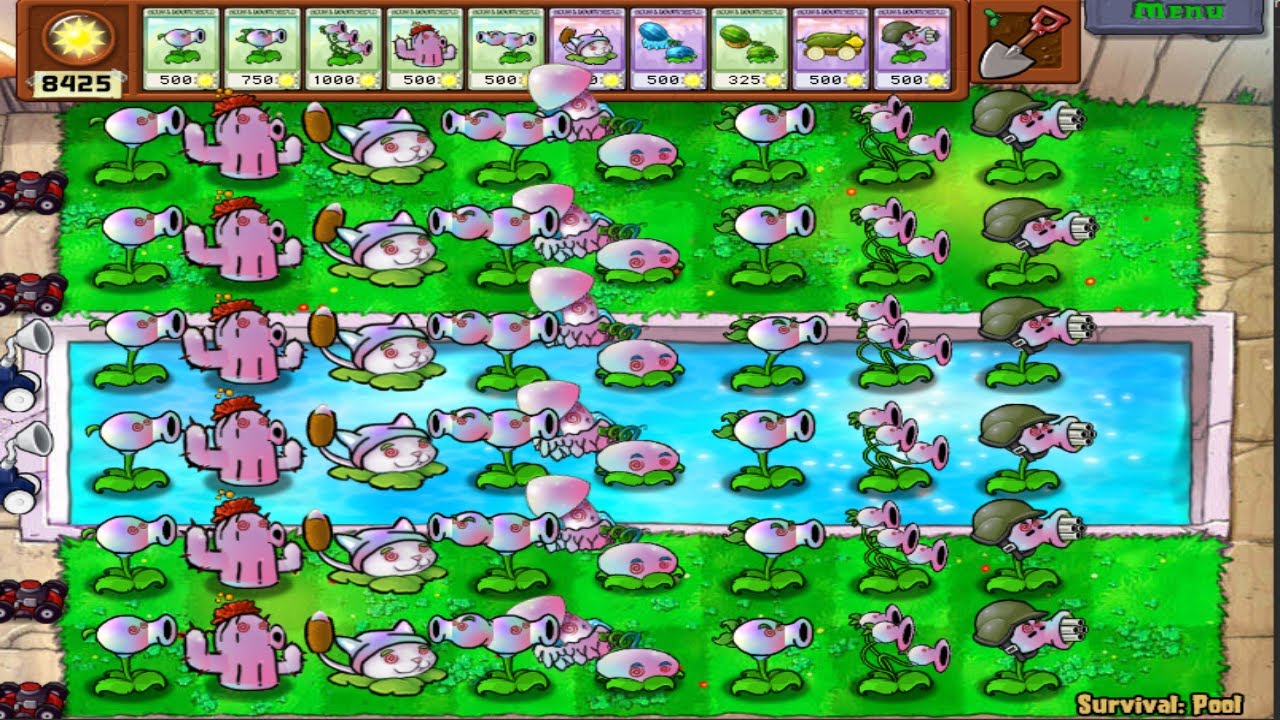 All Hypno Plants Vs 999 Zombies Plants vs Zombies #plantsvszombieshack #plantsvszombies #gaming