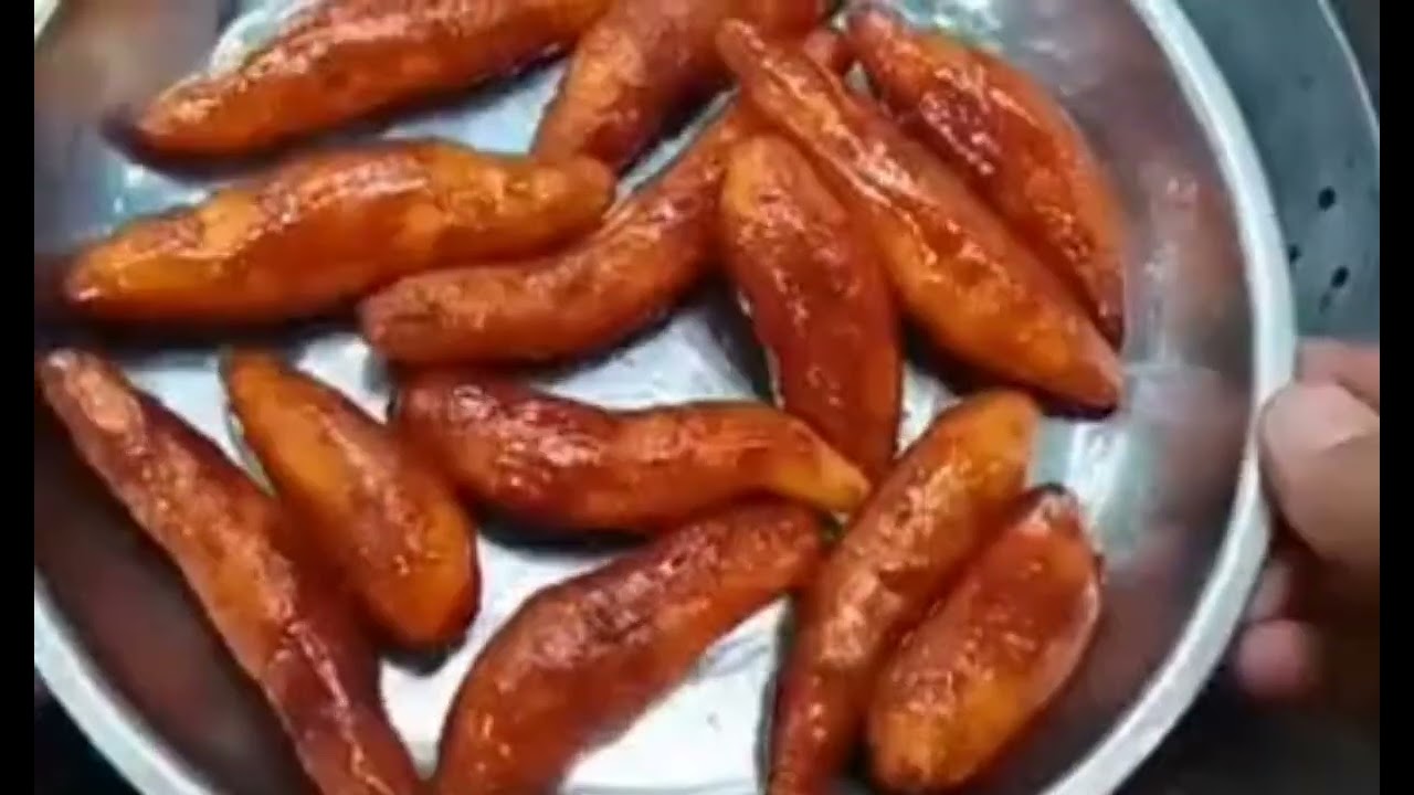 Paano magluto ng masarap na camotecue . Kapit na kapit Ang asukal ...