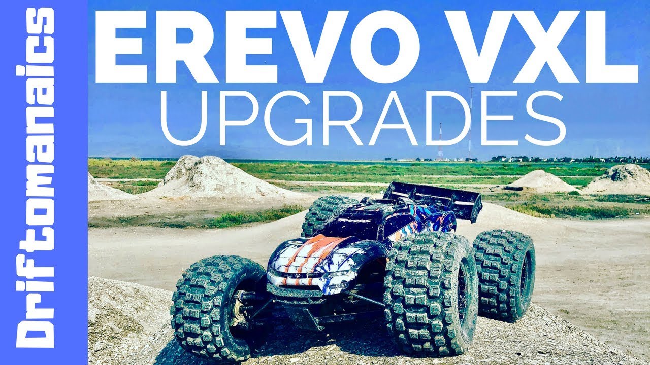 Traxxas ERevo VXL 2.0 Upgrades Servos And Shocks