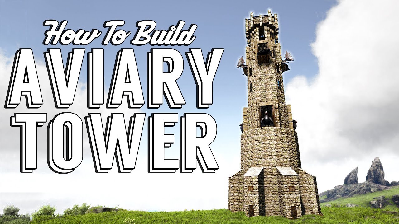 Ark Building Tutorial :: The Aviary Tower (No Mods)