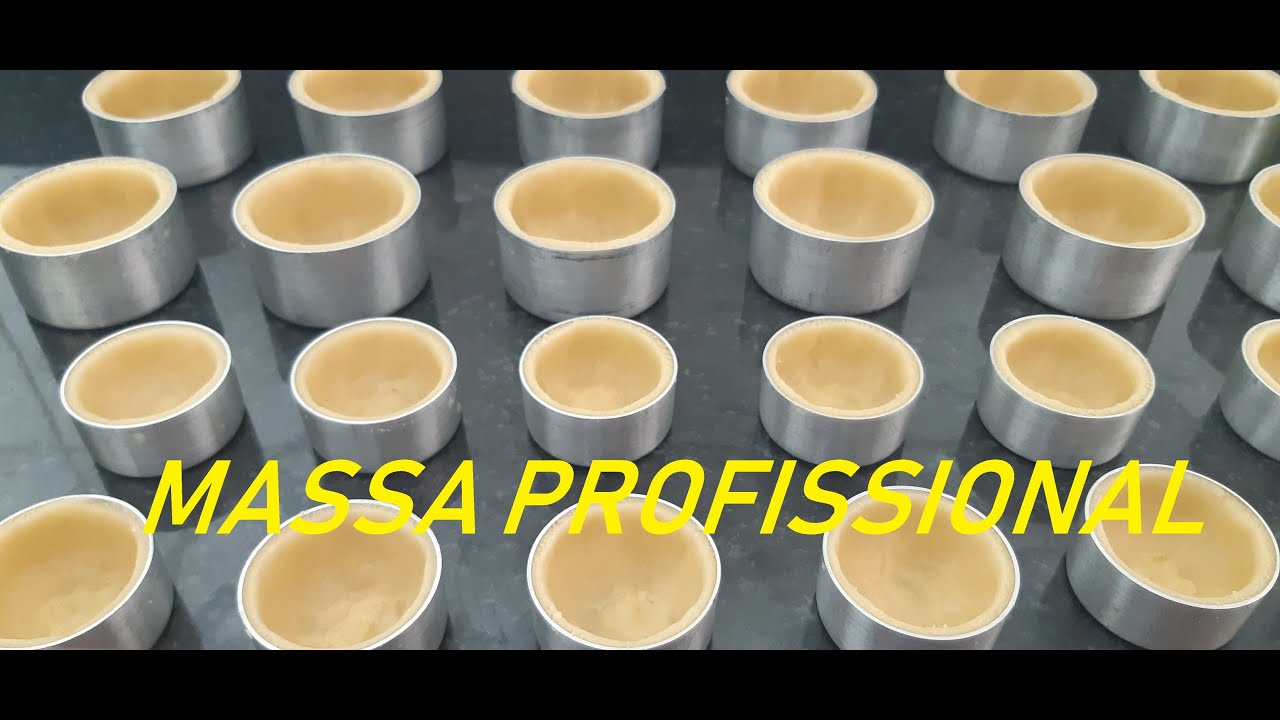 Massa Profissional de Quiche - Aula Completa