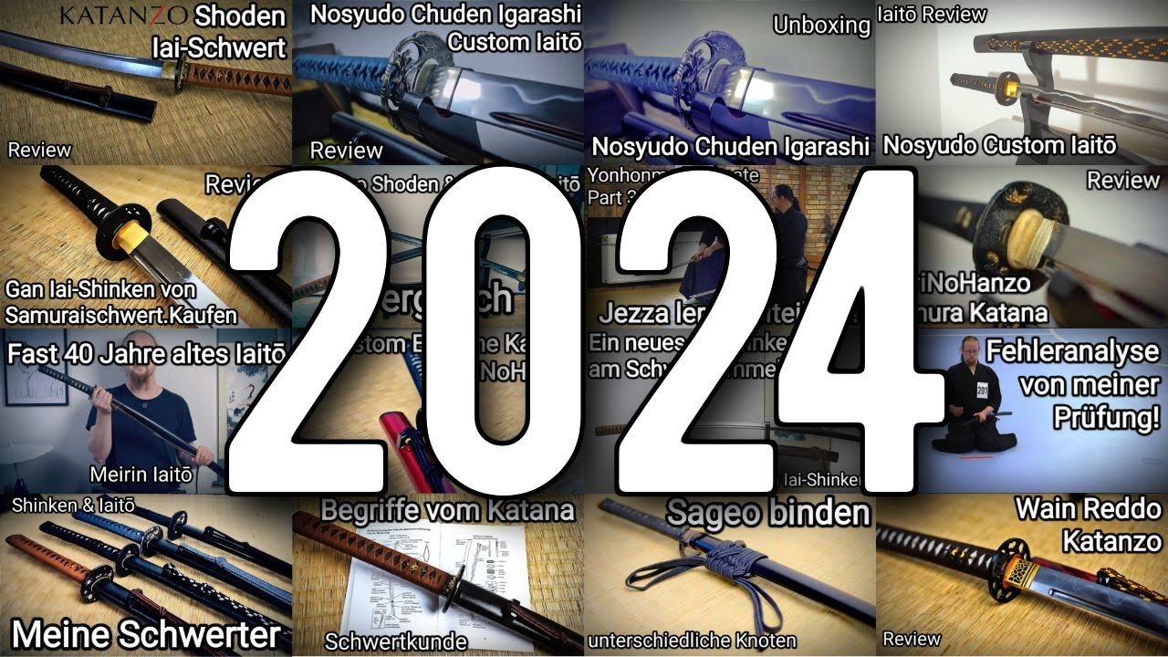Jahresrückblick 2024 | Iaido Tests