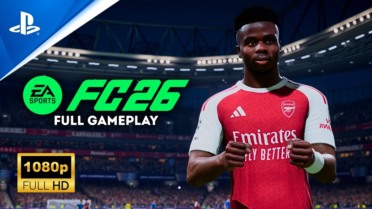 EA Sports FC 26 | Arsenal vs Atlético Madrid - UEFA Champions League | PS5™ (Authentic Gameplay)
