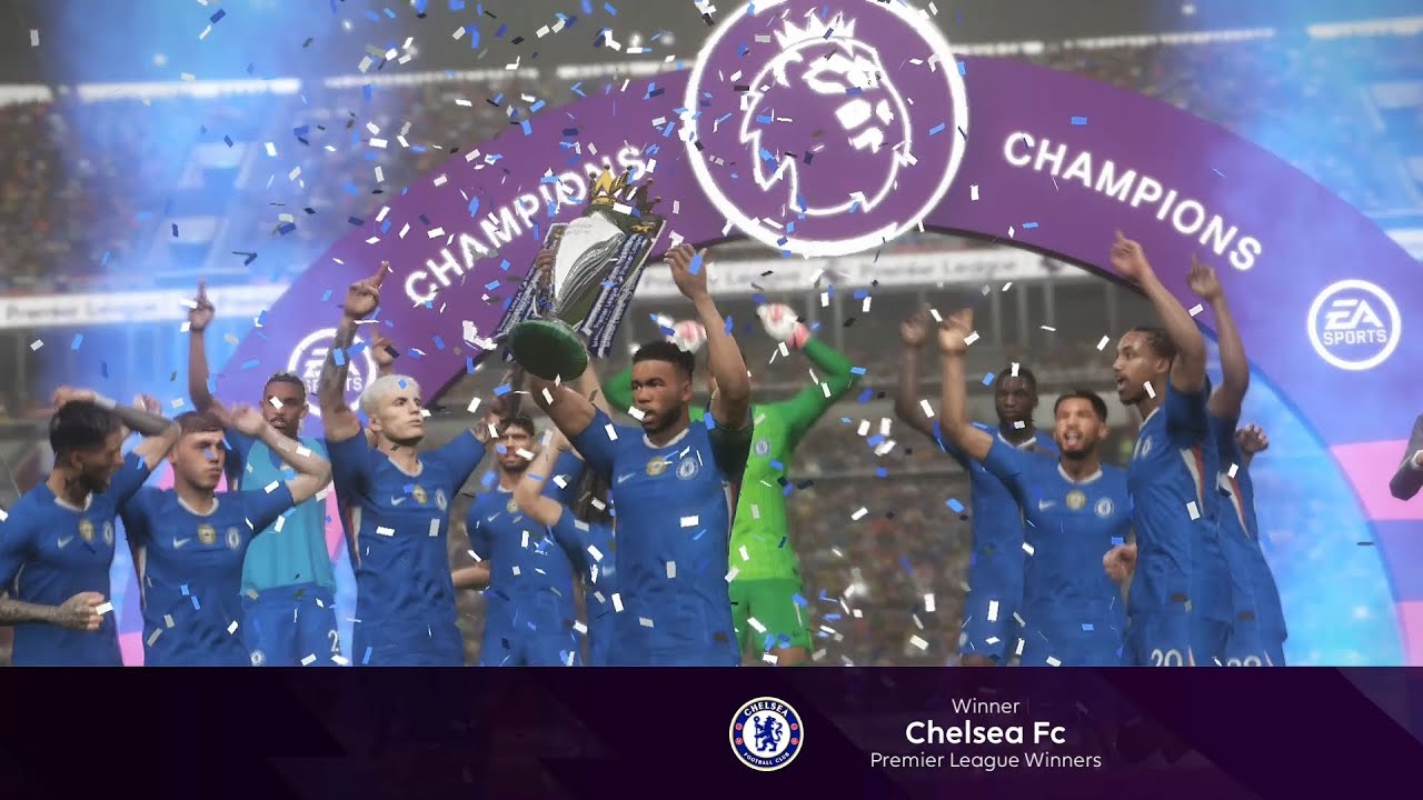 PES 2018 PATCH 2026 PREMIER LEAGUE GATE & TROPHY WINNER REAL GAMEPLAY